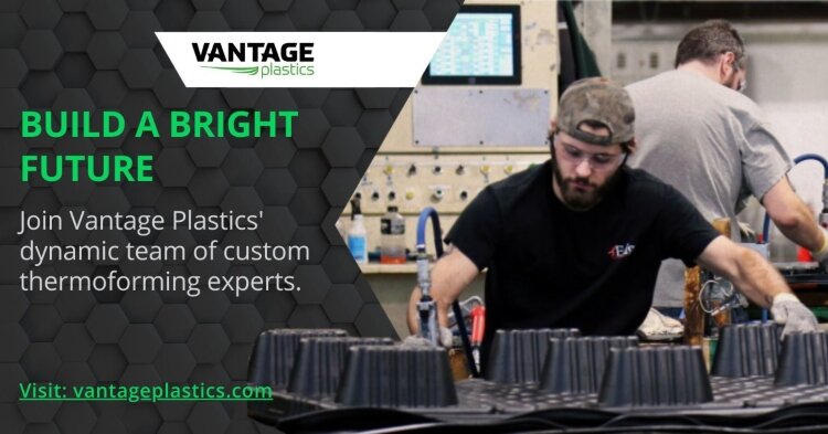 In 2023, Standish-based Vantage Plastics announced an expansion into Bay County, investing millions into an existing building and creating 93 jobs. (Photo courtesy of Vantage Plastics)