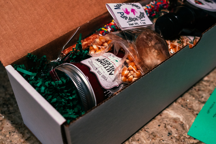 Holiday gift boxes support small businesses while funding local and international projects