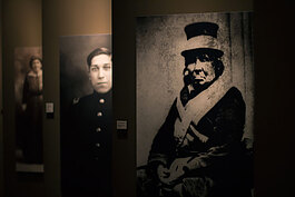 Historical portraits honor Native Americans inside the Effects of Colonization exhibit
