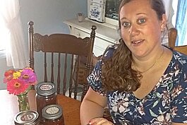 Novice canner Erin Berens is happy with her first attempt at food preservation and is prepared to tackle it again with more quantity and variety for this season.