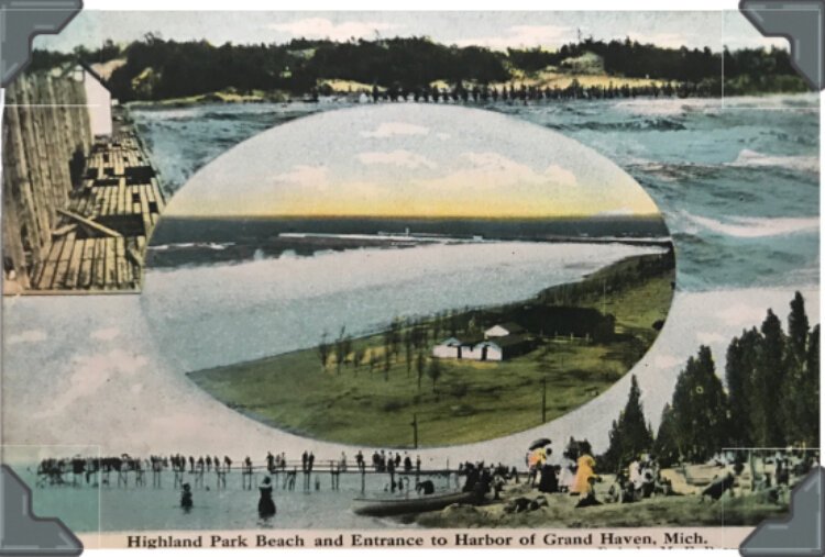 A post card from Highland Park, Grand Haven.