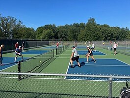 “Pickleball is a unique, intergenerational sport that improves health and allows for inclusivity and a shared experience in a public space,” says MEDC Regional Prosperity Managing Director Paula Holtz.