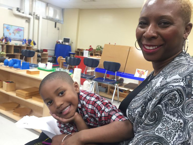 Teacher Yolanda King enrolled son Carlton, 4, in a Detroit public schools when the district started offering Montessori instruction.“[It shows they’re] looking at different ways to educate, to kind of give something back instead of taking something a