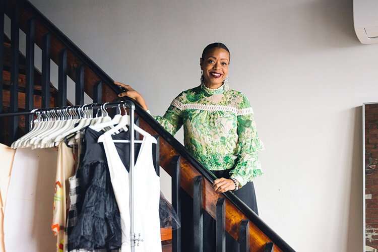 As a student at Cass Technical High School, Tracy Reese took advantage of the school’s fashion program and compiled a portfolio so impressive she was awarded a full scholarship to Parsons School of Design in New York.