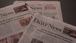 Midland Daily News will celebrate 165 years of newspapers serving Midland in May.