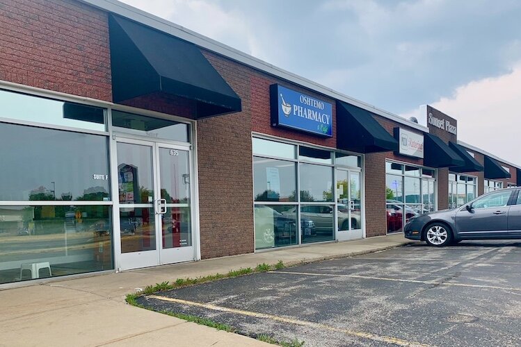 Good Batch Popcorn will share space at 635 N. 9th St. in Oshtemo Township with Pizza Karina. The location is shown on the left in the photo. The pizzeria is expected to move two doors down from its current location in the plaza