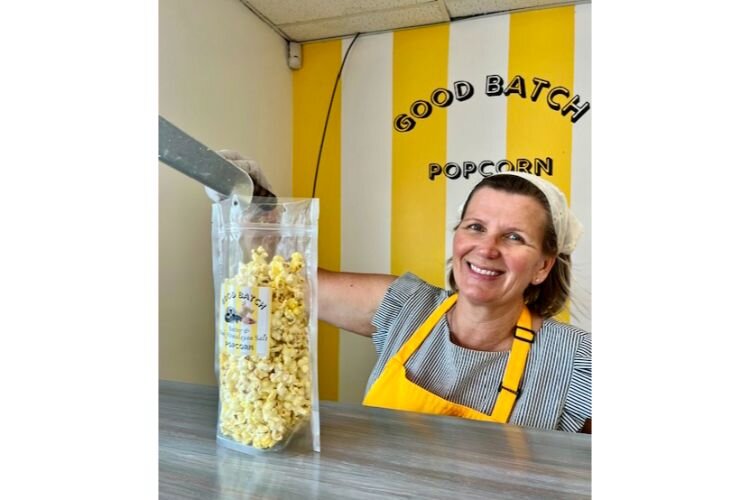 Kari Stolpestad was a stay-at-home mother when she became enamored with truffle popcorn year ago. It is now one of the top sellers of her growing business Good Batch Popcorn.