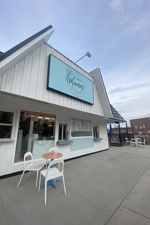 Mama's Eatery and Ice Cream Shop is located at 5435 Main St. in Lexington, Michigan.