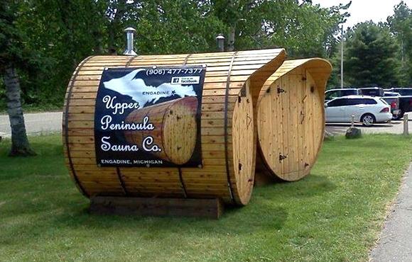 U.P. company perfects the portable sauna