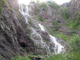 Michigan's highest waterfall is closer to becoming an extension of McLain State Park in Houghton County.