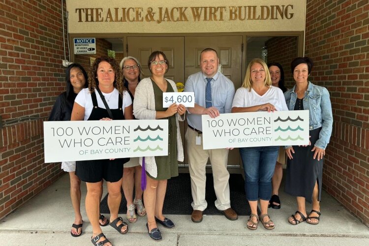 The Bay Area Women's Center relies on fundraisers, grants, donations, and donors. Recently, the local 100 Women Who Care organization donated $4,600 to Women's Center.