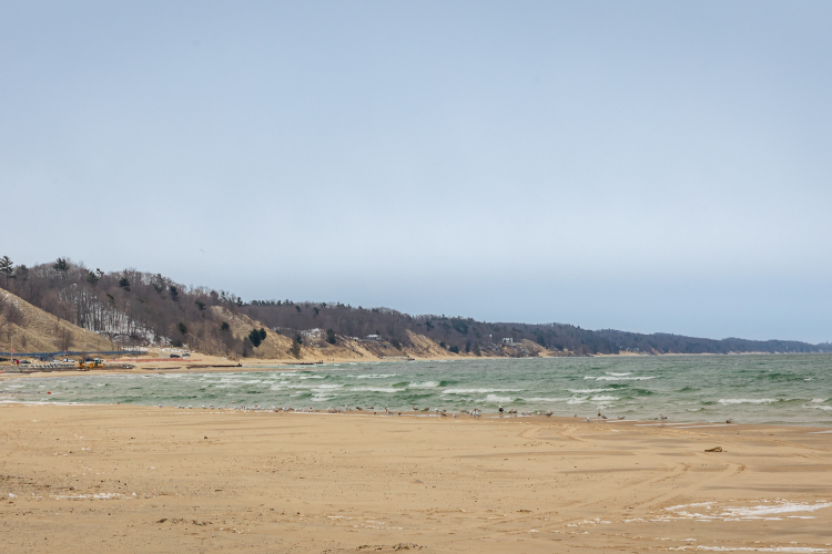 Lake Michigan in Muskegon