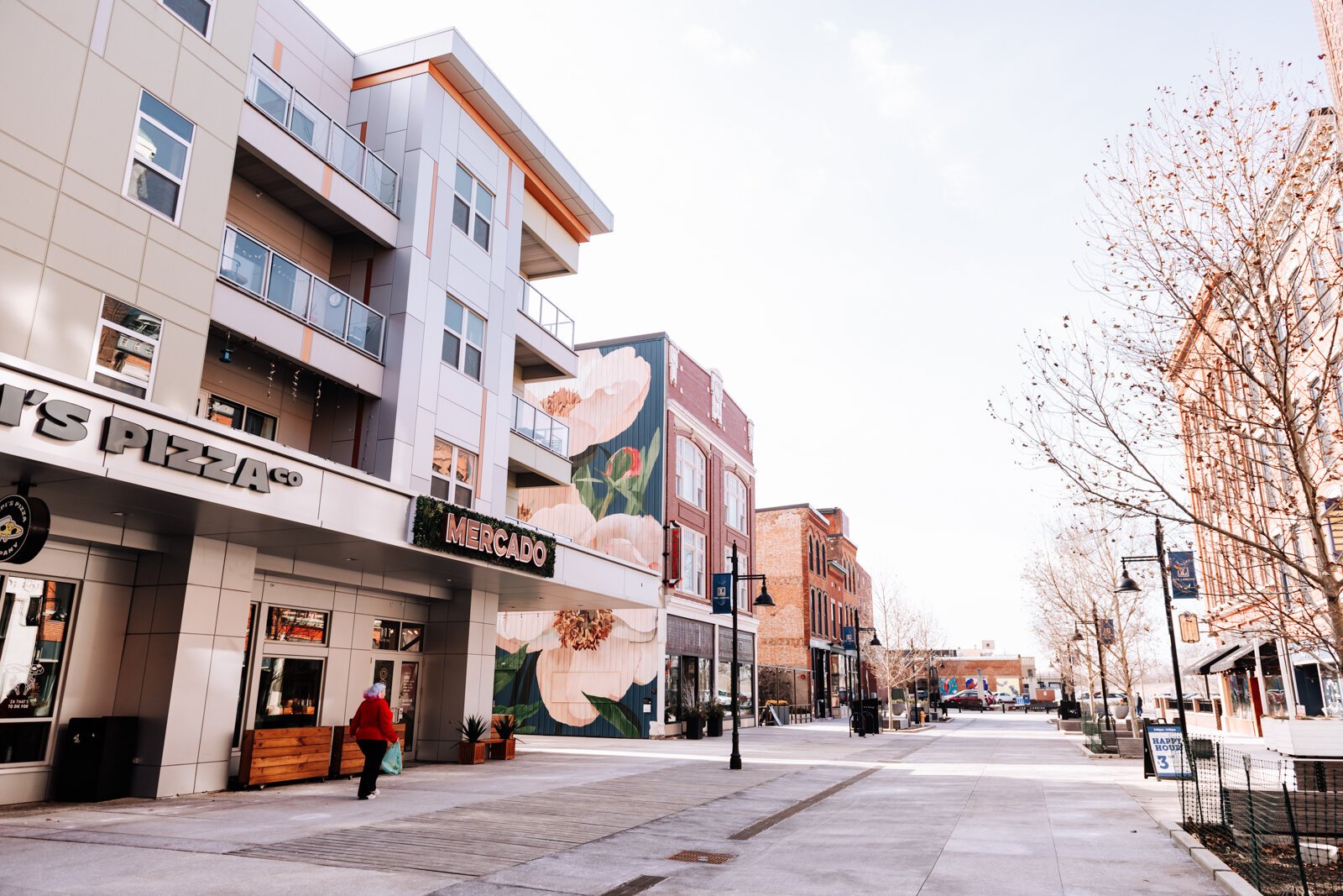 The Landing in downtown Fort Wayne, IN on February 7, 2025. 