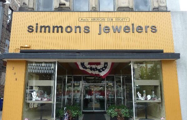 Simmons Jewelers closed years ago, but while it was open, employees and customers reported close encounters with the ghost of a former employee.