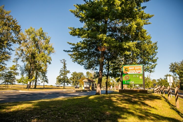 The Bay City State Park recently completed renovations including upgrades to the campground, play area, and visitor center.