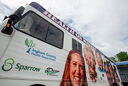 Lansing area’s Mobile Health Clinic - Photo Dave Trumpie