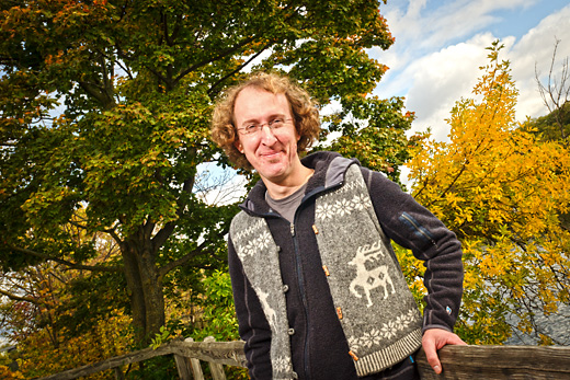 Jason Frenzel at the Huron River Watershed Council