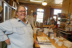 Lisa Basher at the Ypsilanti Food Co-op