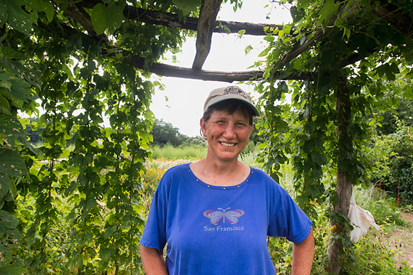 Deb Lentz at Tantre Farm