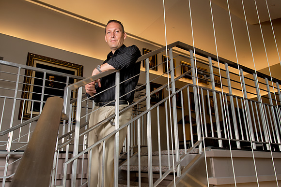 Thomas Zurbuchen at the Lurie Engineering Center at U of M's North Campus