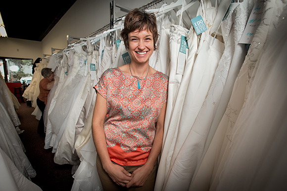 Barb Hiltz at The Brides Project Boutique