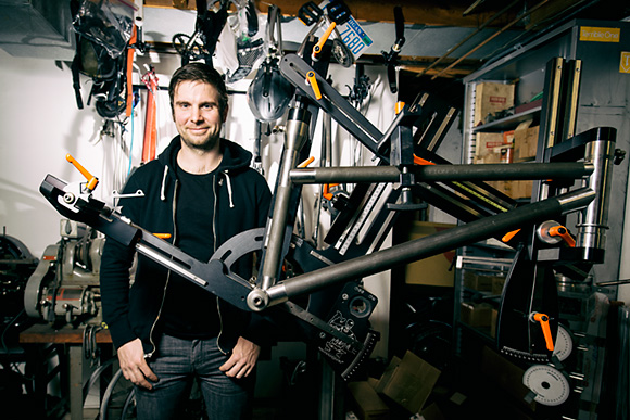 Thomas Hosford building an Ordnance BMX Bike