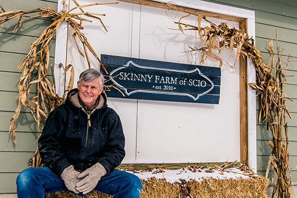 Tim Redmond at Skinny Farm of Scio