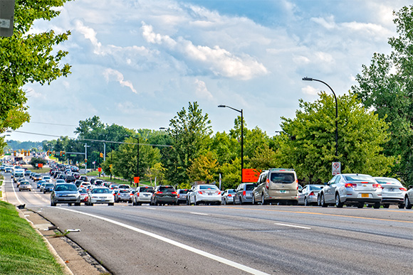 Rush hour on State Street by Briarwood