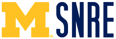 U-M SNRE logo.