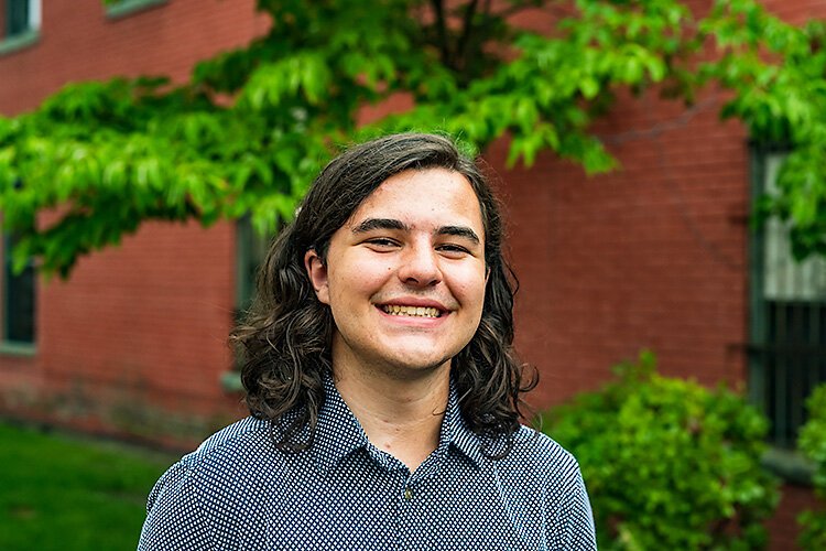 Youth delegate Calvin Sears.