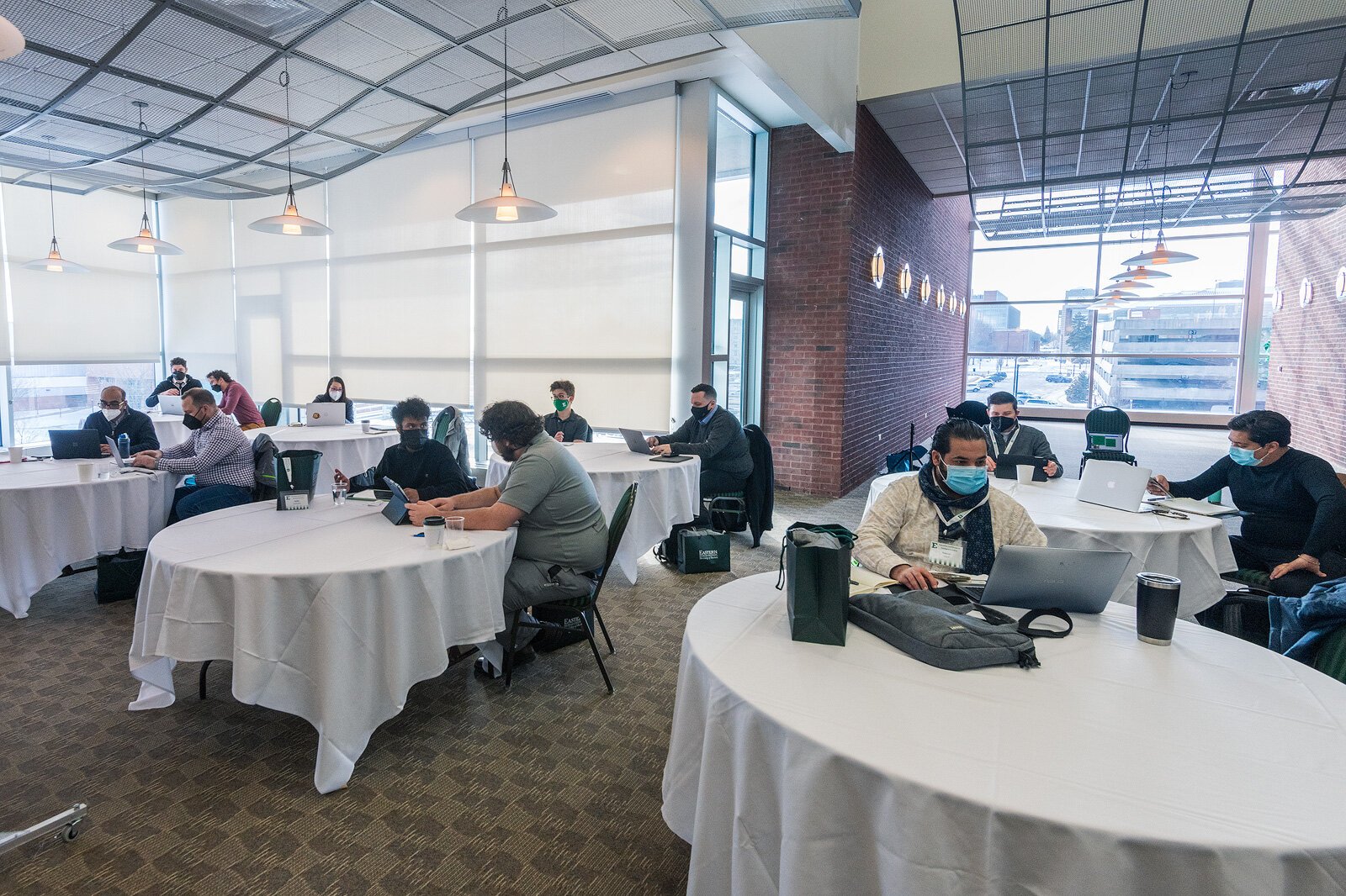 EMU's Executive Certificate in Entrepreneurship and Venture Challenge program meets at EMU's Student Center.