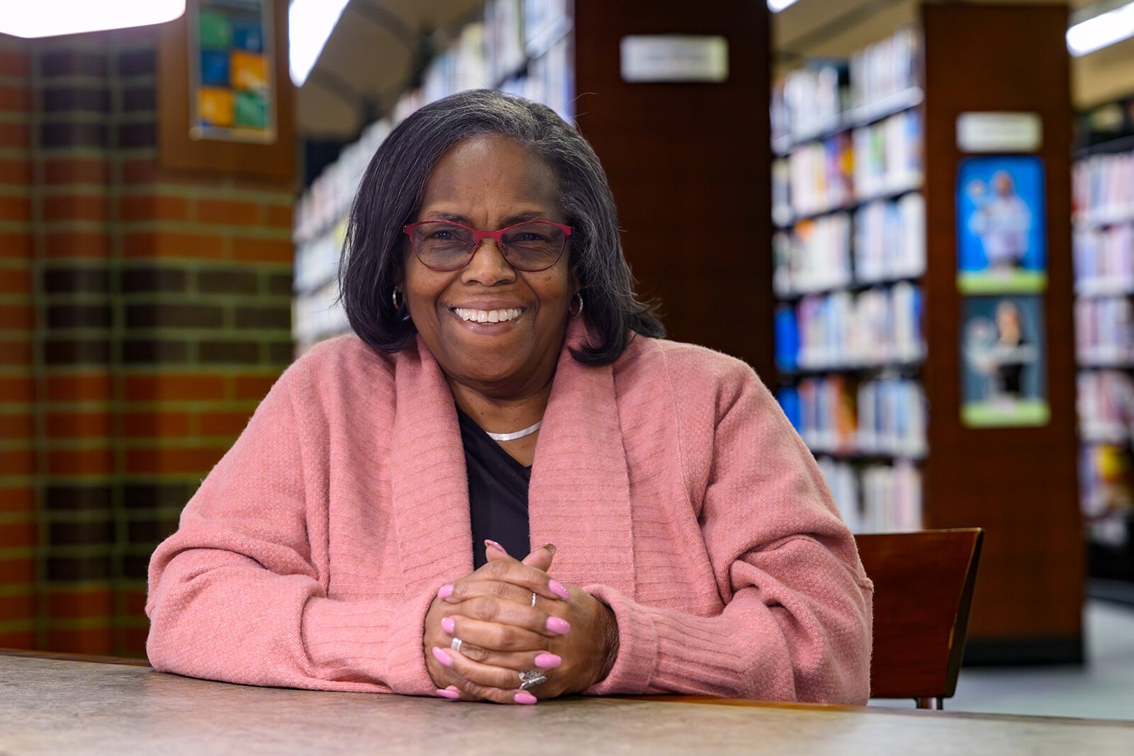 Washtenaw County African American Genealogy Society co-founder Omer Jean Winborn.