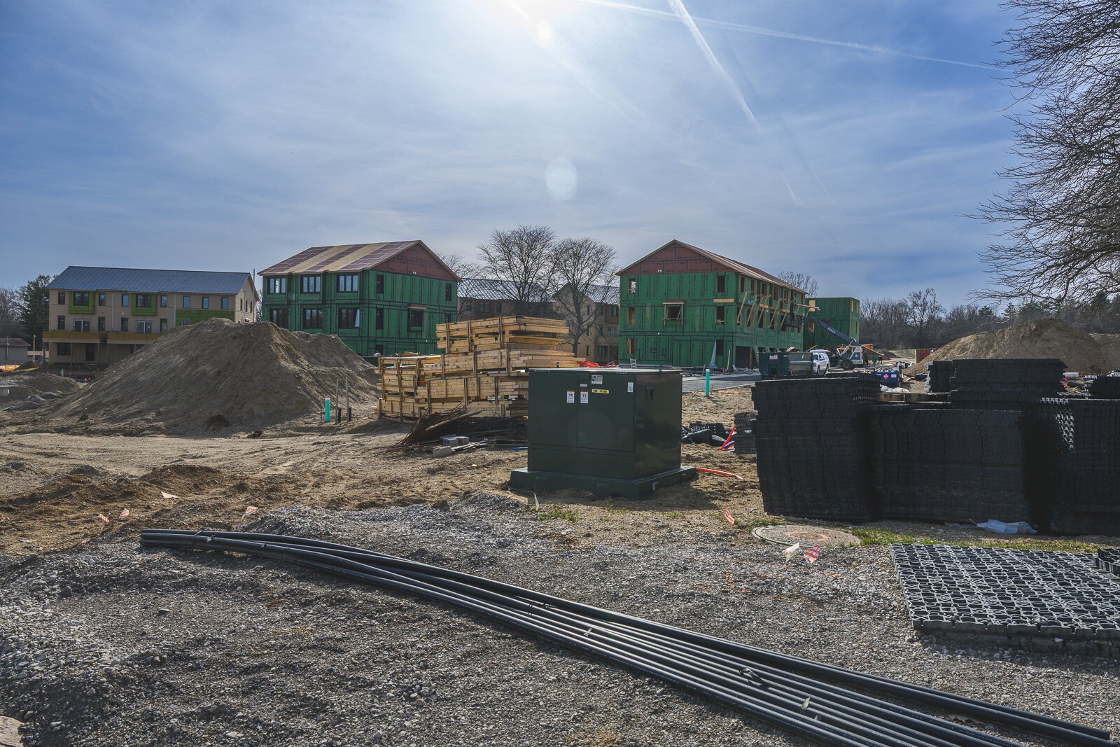 The Grove at Veridian near County Farm Park in Ann Arbor.