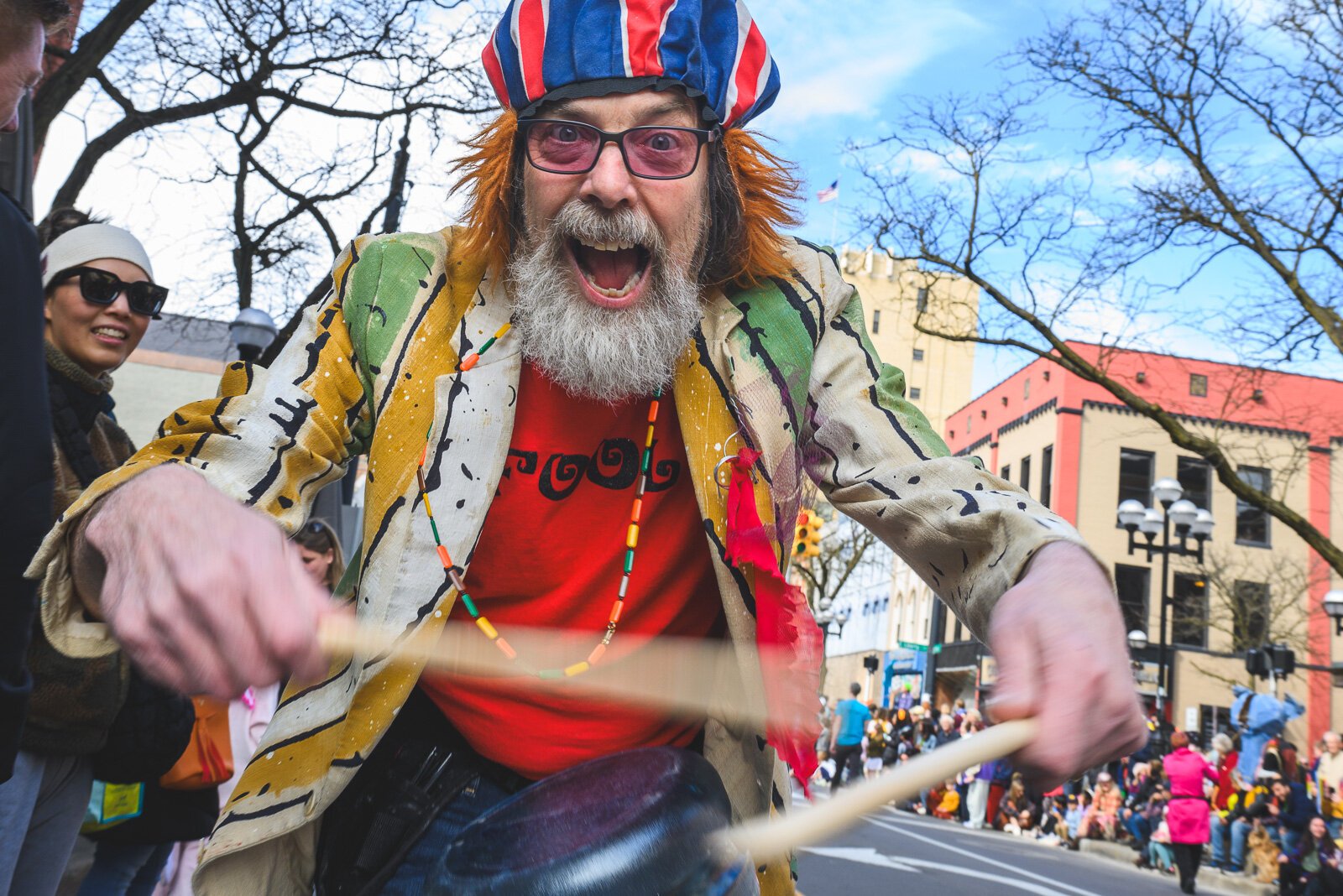 FestiFools founder Mark Tucker at FestiFools 2024.