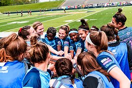 The AFC Ann Arbor women's team.