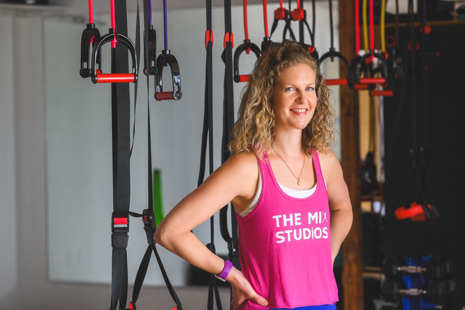 Sarah Kreiner at The Mix Fitness Studios Harriet St. location.