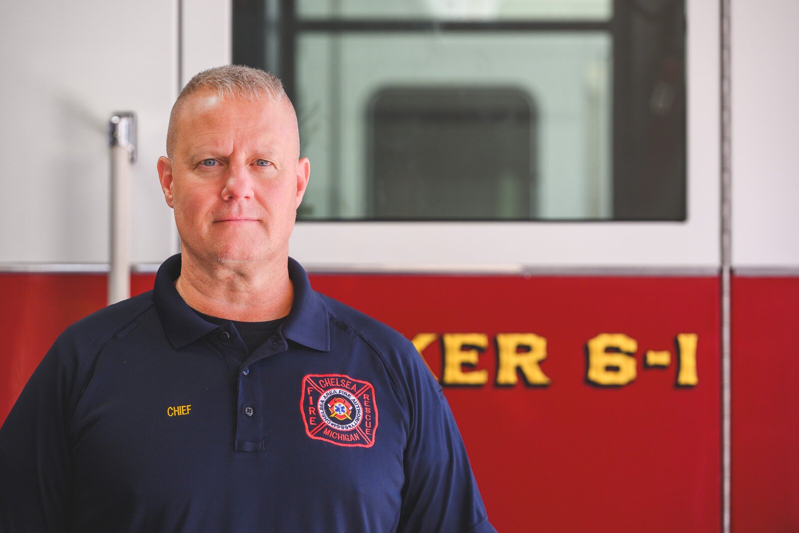 Chelsea Area Fire Authority Chief Robert Arbini.