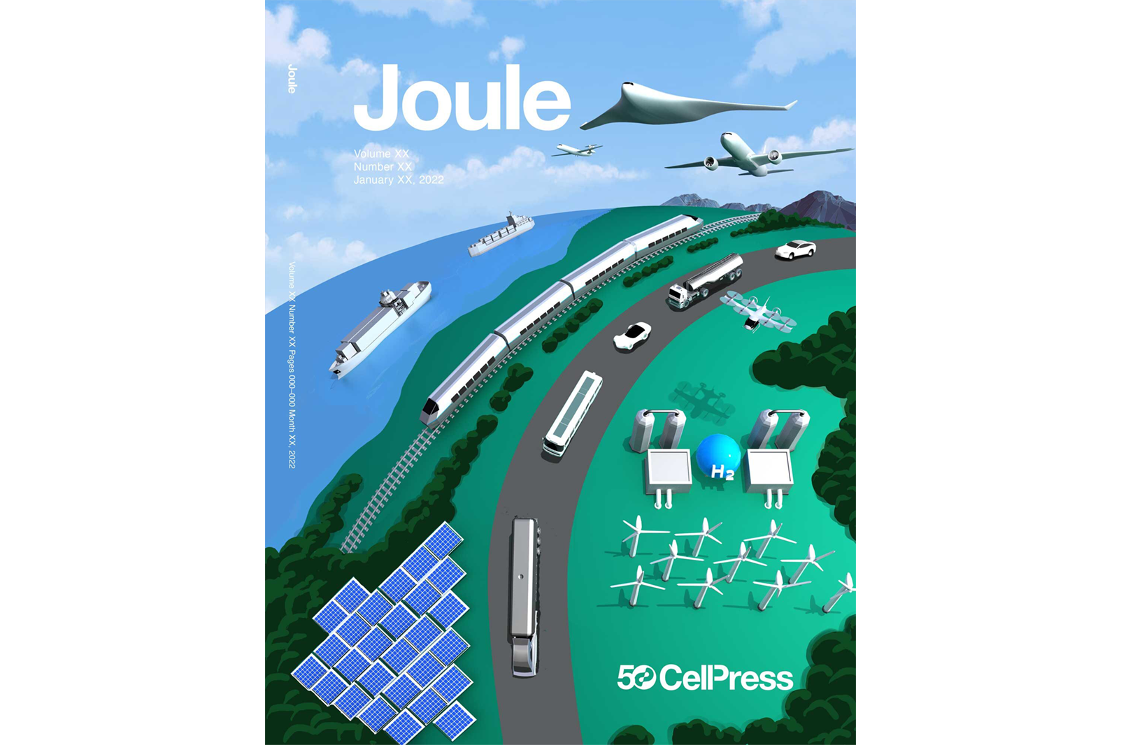 U-M researchers' study on green hydrogen is published in the new edition of the journal Joule.