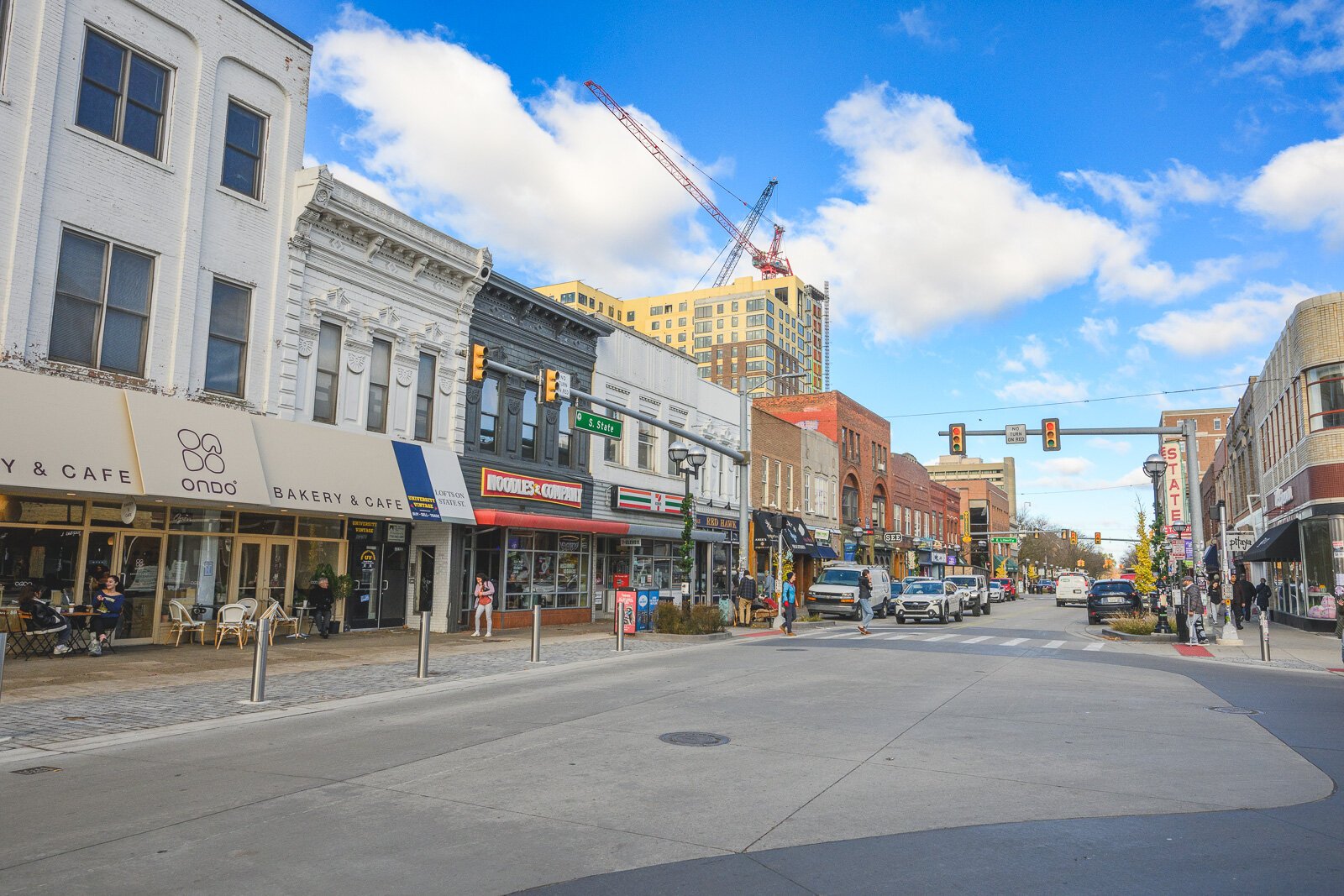 State Street in downtown Ann Arbor.