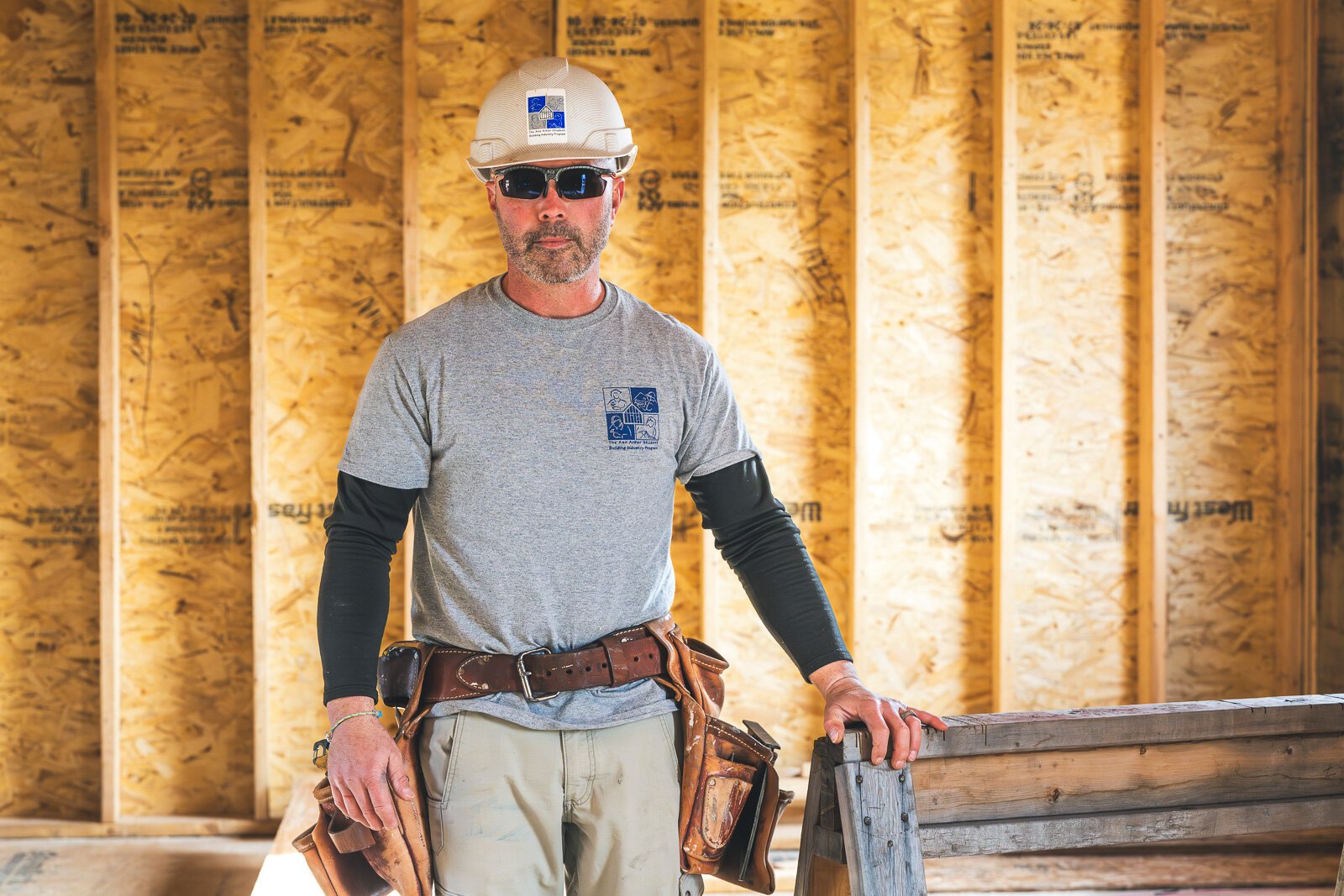 AAPS lead homebuilding teacher Mark Valchine.