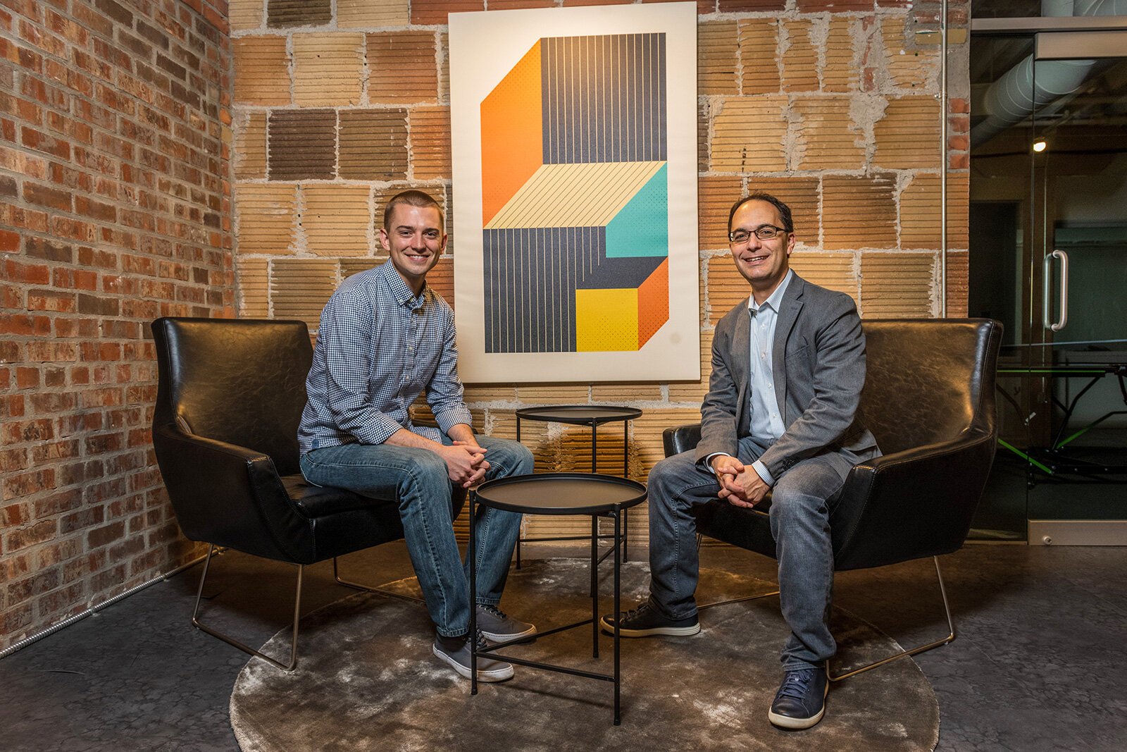 Voxel51 co-founders Brian Moore and Jason Corso.