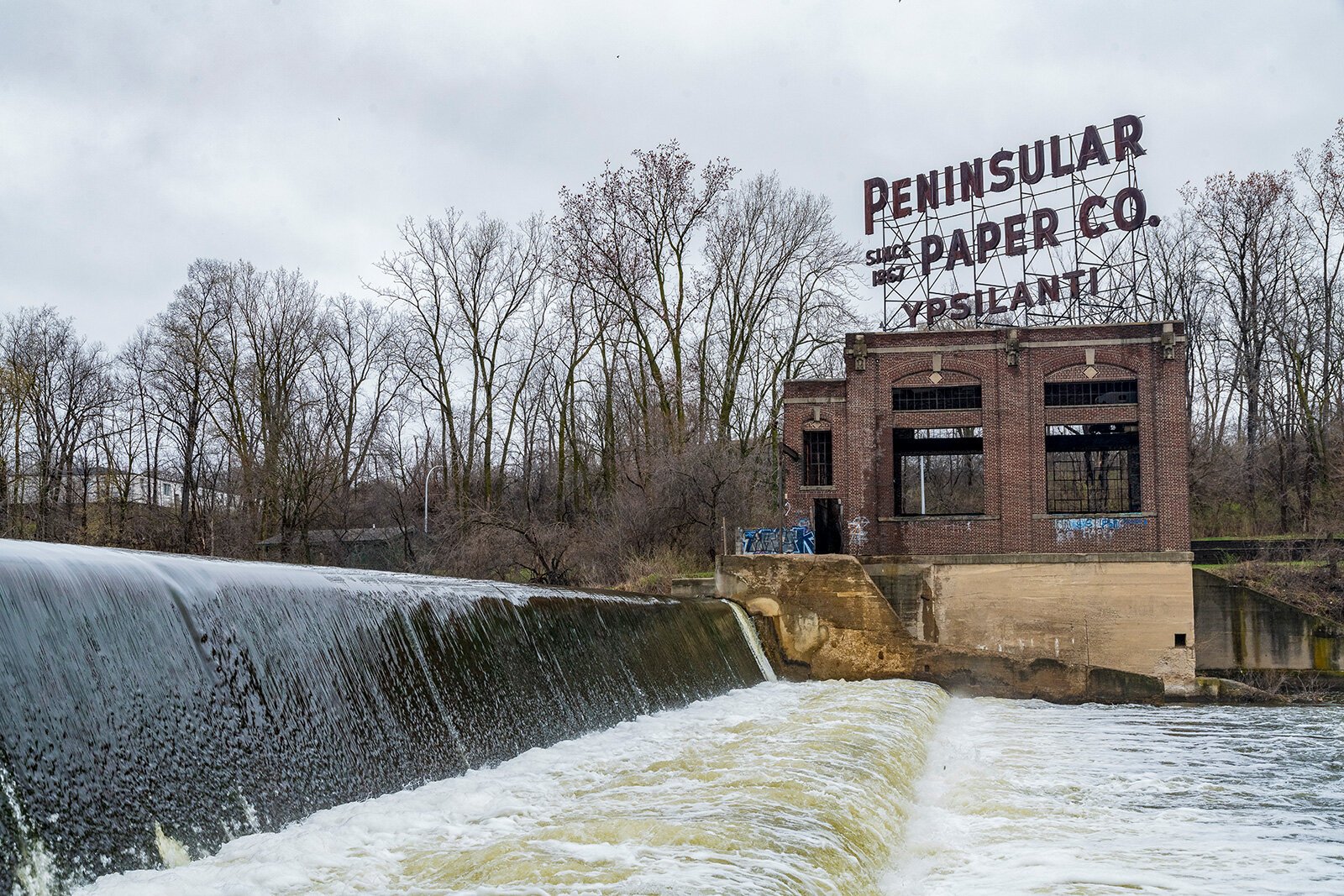 The Peninsular Dam in 2019.