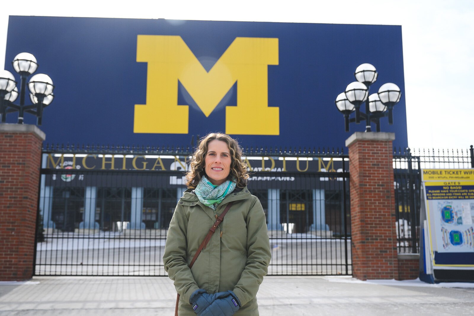 U-M Office of Campus Sustainability Sustainability Program Manager Alison Richardson.