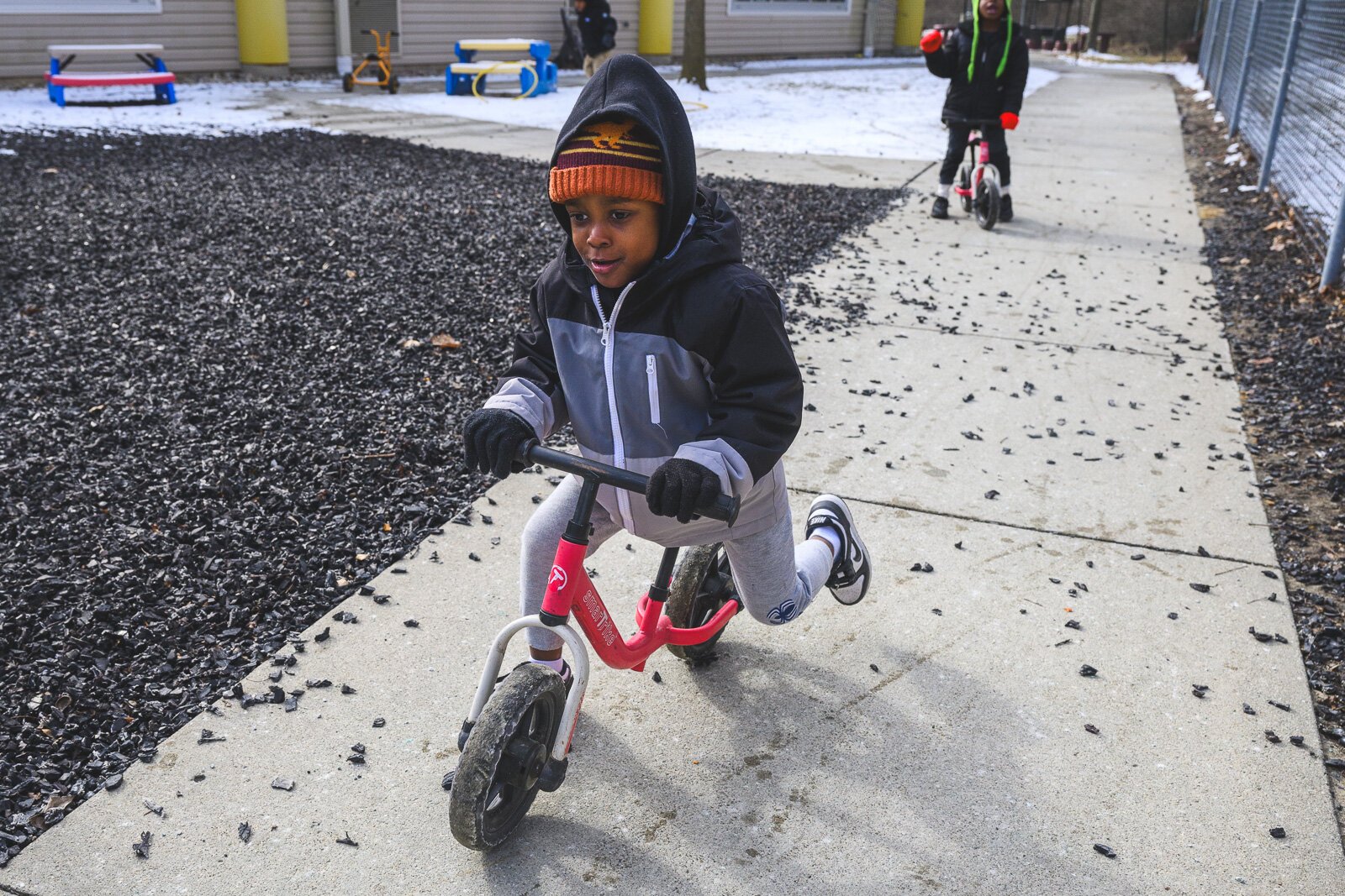 Children from the Early Head Start program at Beatty Early Learning Center.