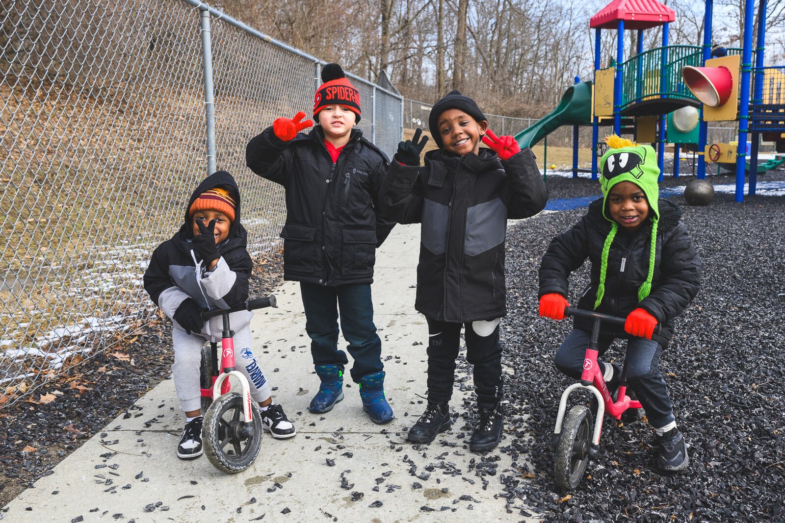 Children from the Early Head Start program at Beatty Early Learning Center.