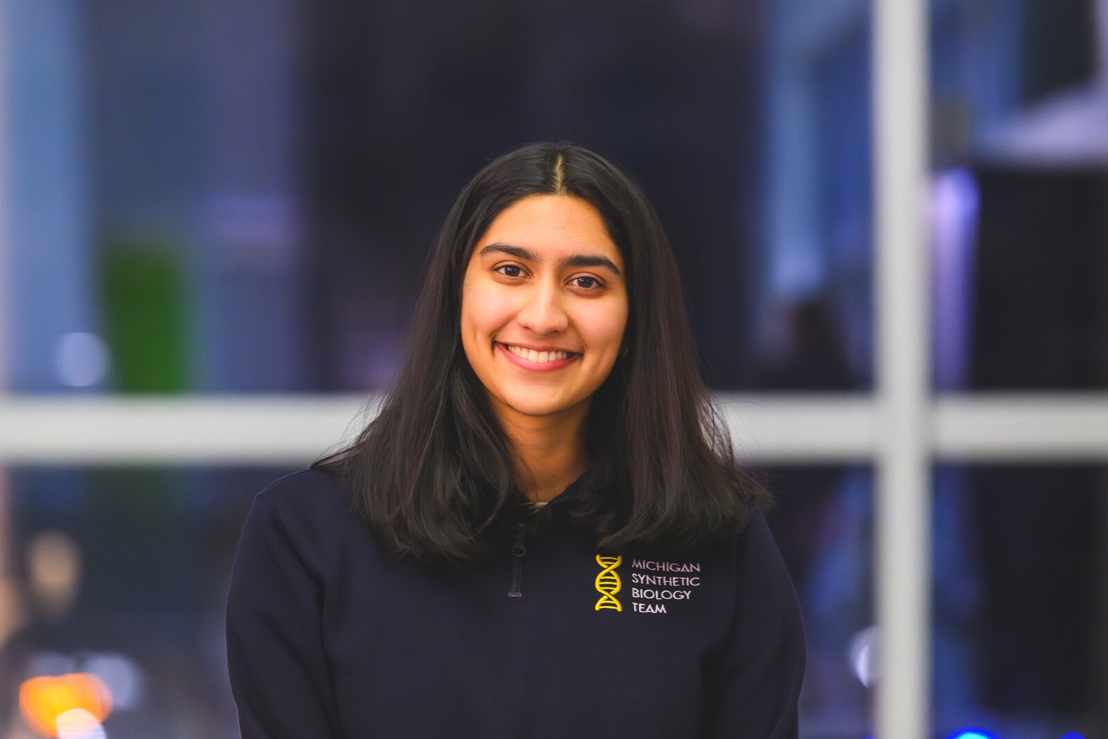 University of Michigan Synthetic Biology Team co-president Aditi Ganesan.