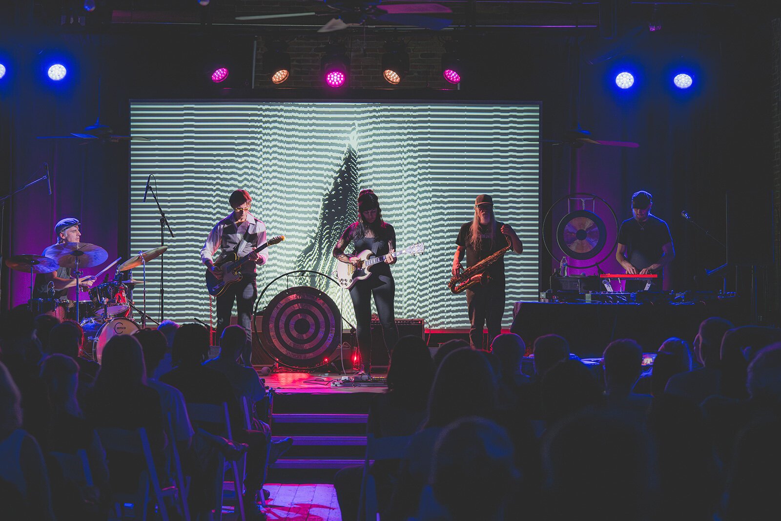 Infinite River performing at the Ypsilanti Freighthouse for UMS' "Beautiful Noise" concert.