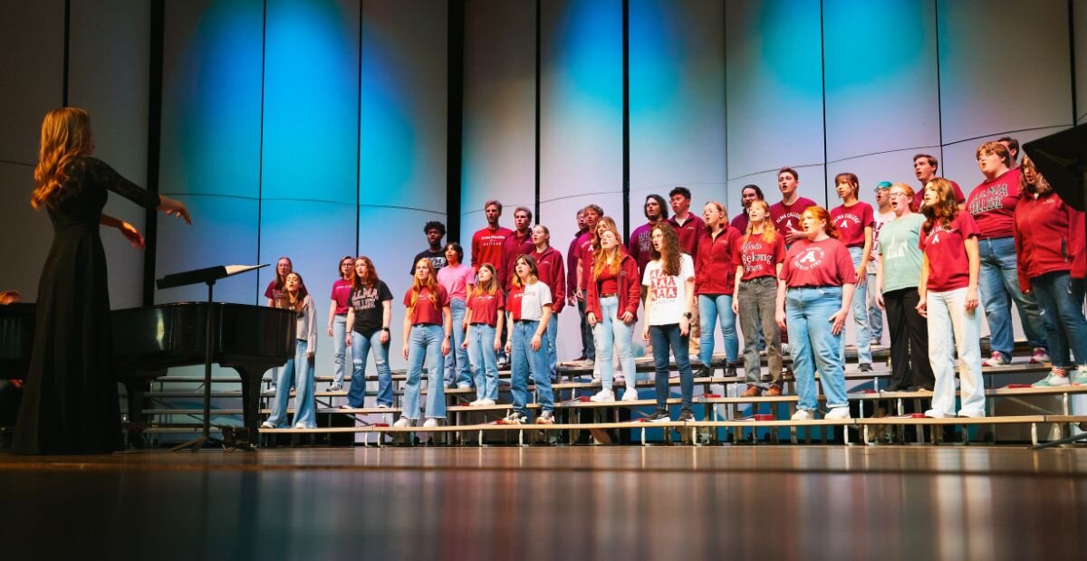 September 2024 Homecoming Alumni Concert, during which alumni are invited to perform with the current choir.