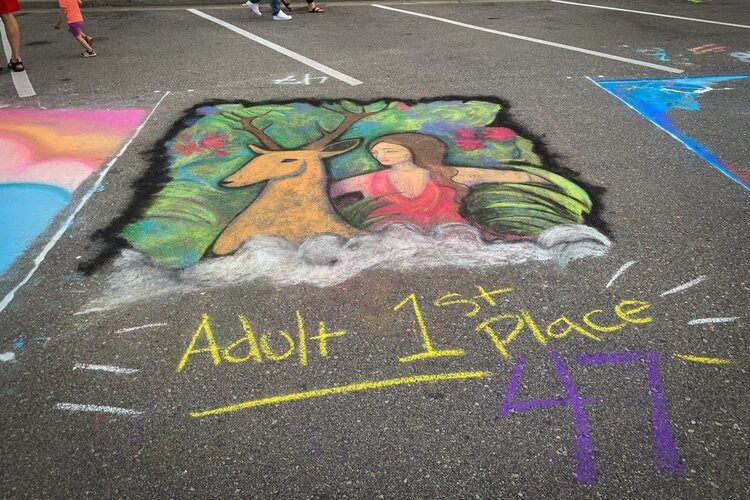 chalk walk art festival
