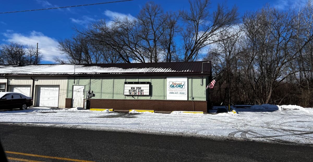 Refound Glory is located at 3965 E. River Road in Mt. Pleasant. 